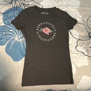 Grey AÉROPOSTALE Classic crew shirt